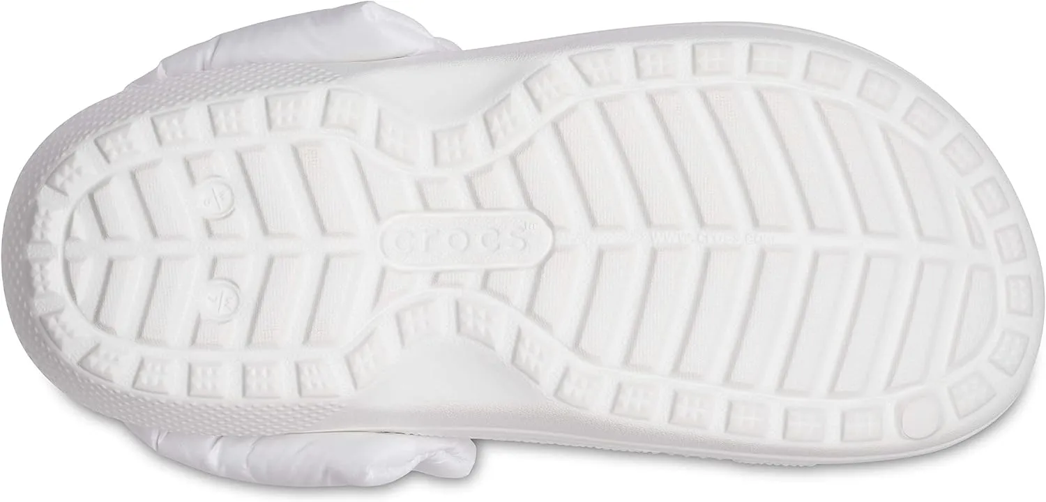 Crocs Classic Lined Neo Puff Clog - White