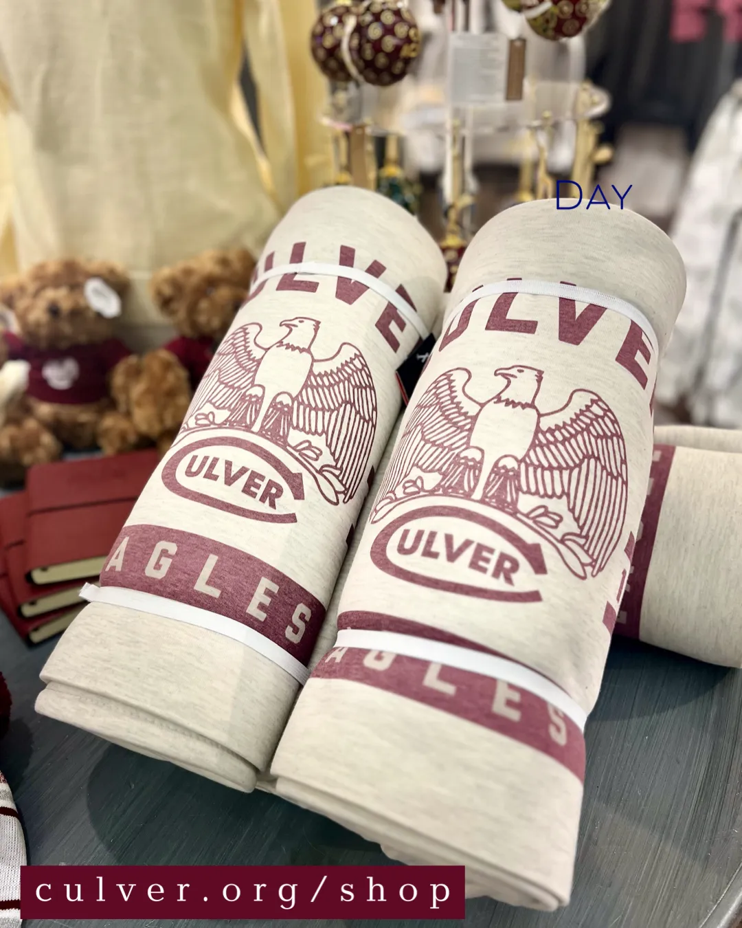 Culver Sweatshirt Blanket - Oatmeal