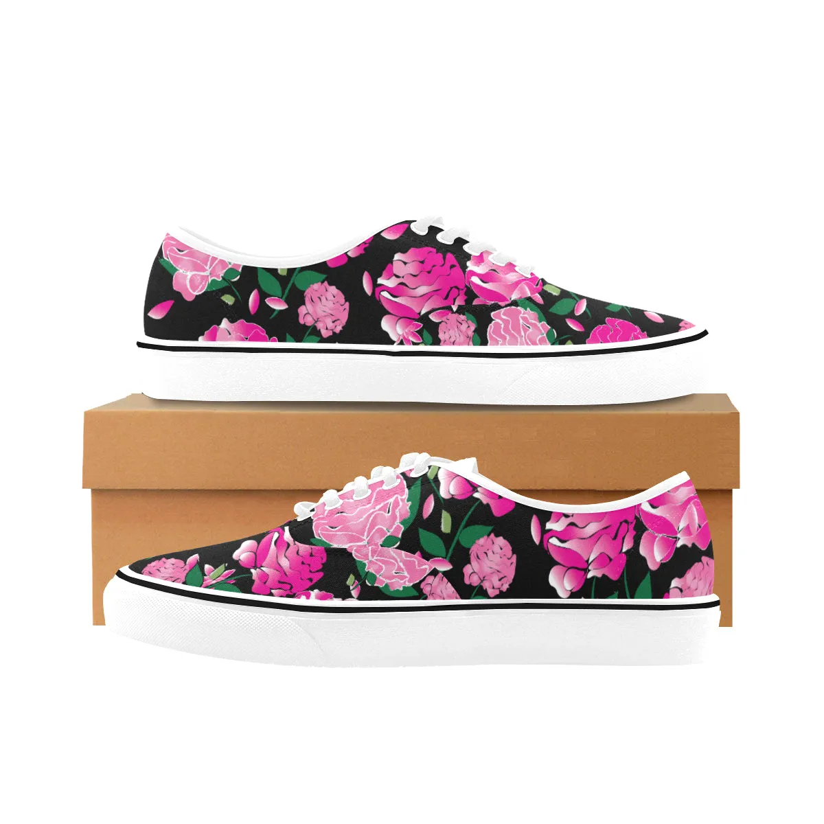 Custom Order -  AMMA JO Sport Peony Canvas Lace Up Shoe