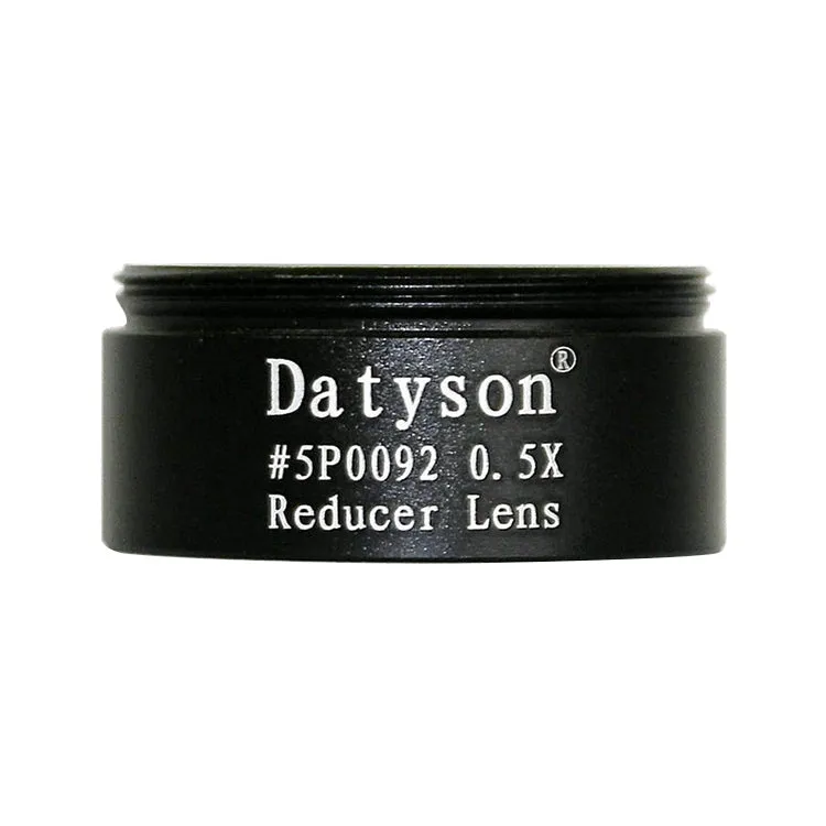 Datyson 5P0092 Coarse Threaded Astronomical Telescope Accessories 1.25 inch 0.5X Reduced Focus Lens Reduced Power Lens(Black)