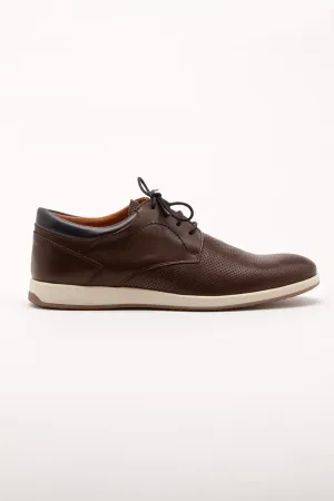 Derby Shoes with Contrast Details