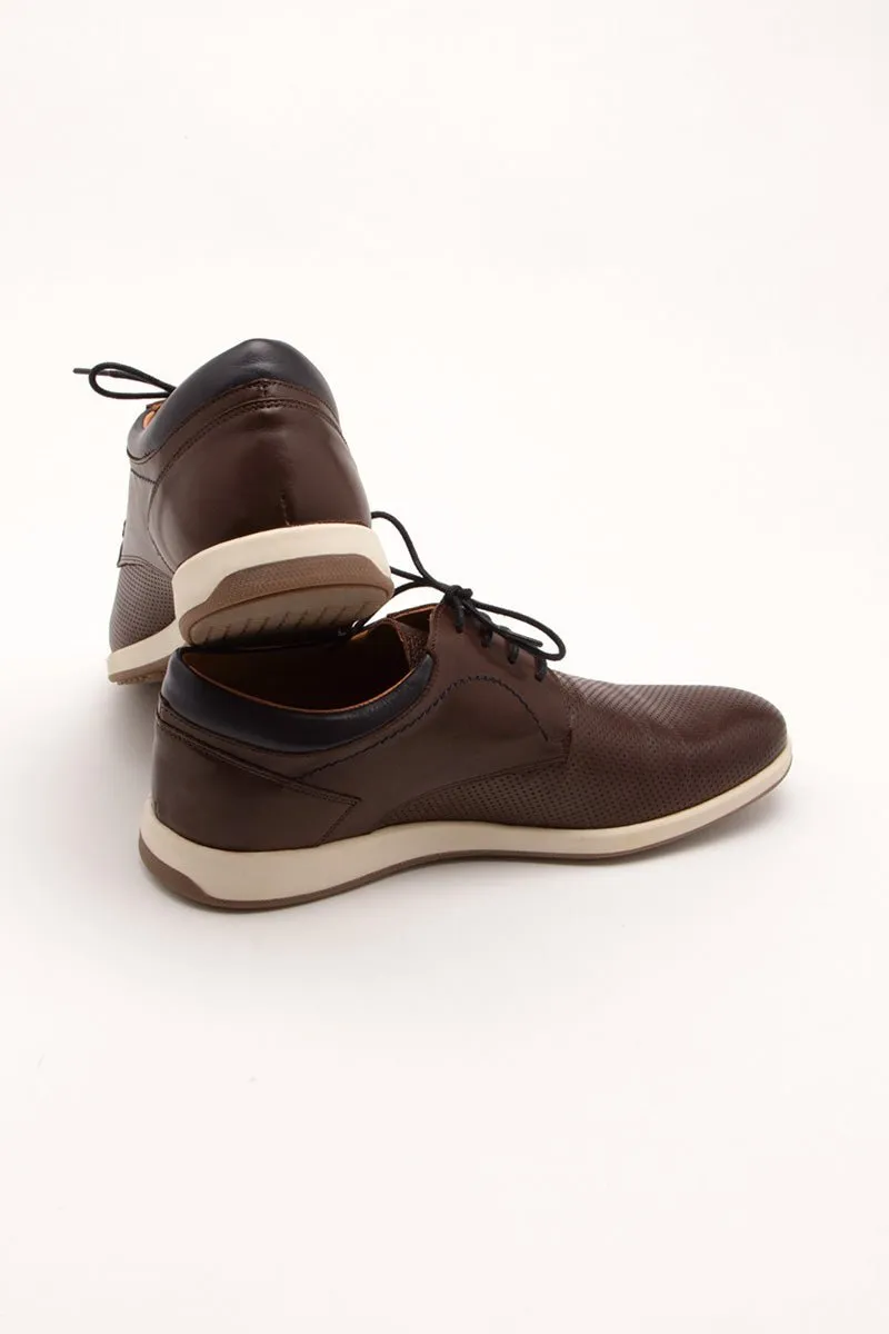 Derby Shoes with Contrast Details