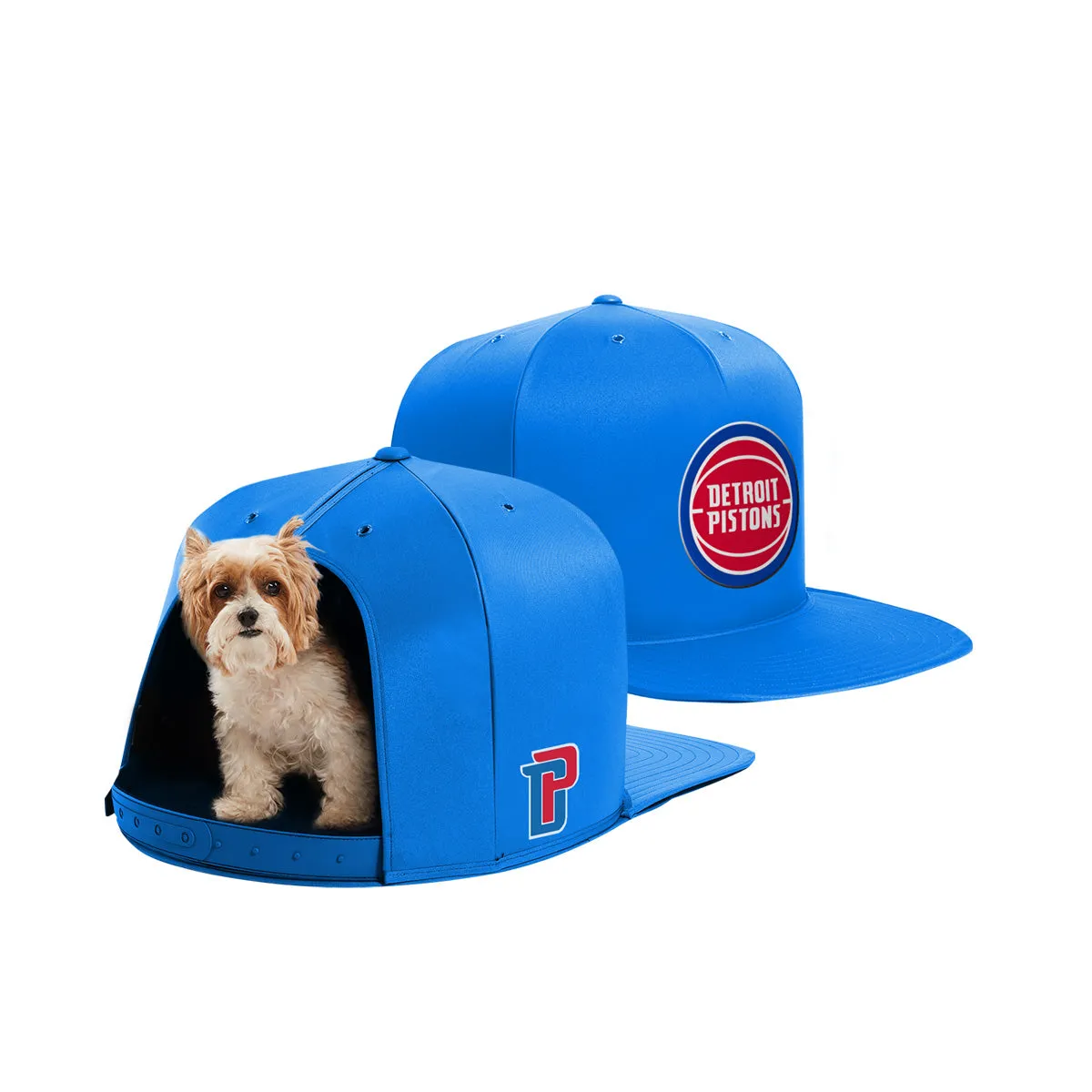 DETROIT PISTONS NAP CAP PREMIUM DOG BED