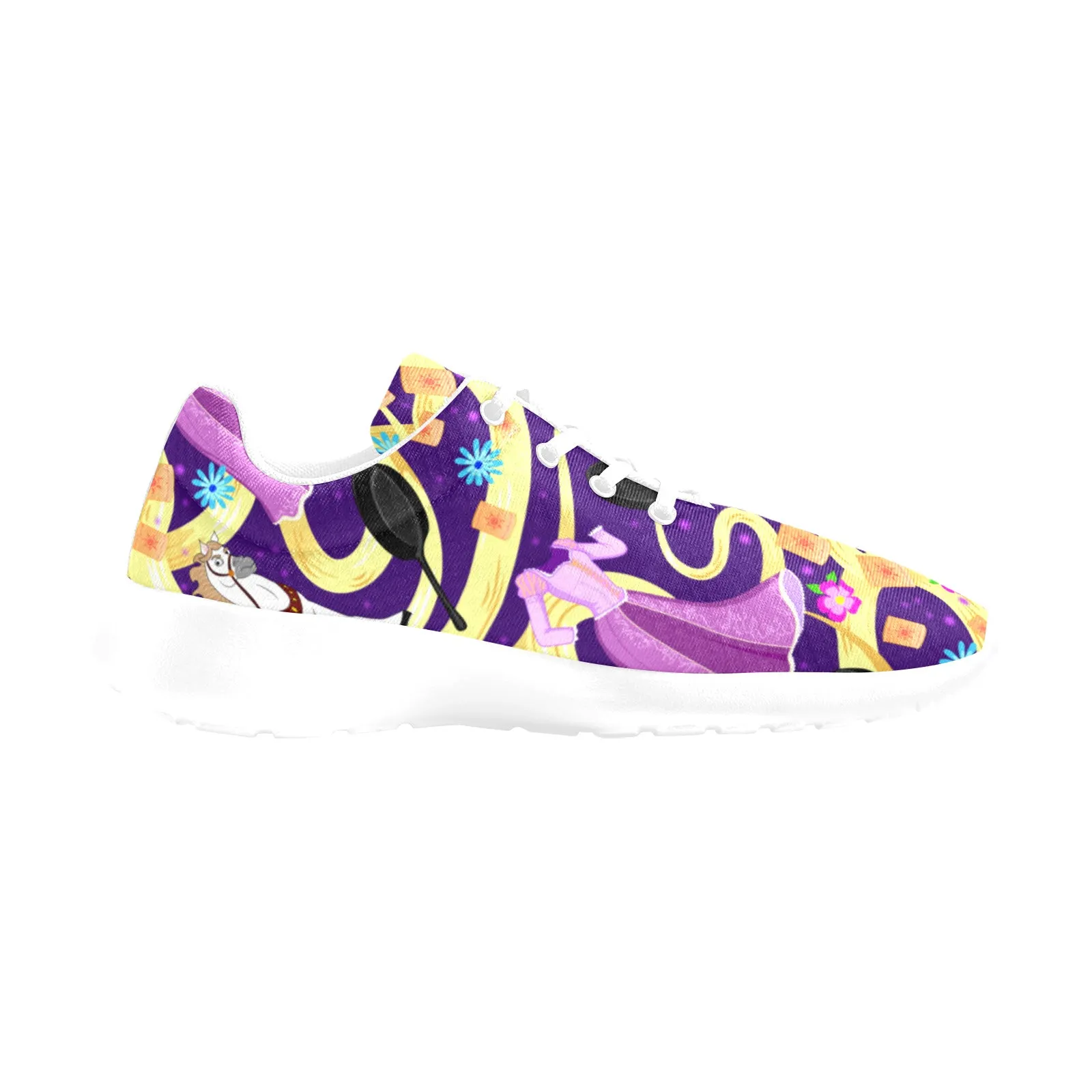 Disney Tangled Rapunzel Punzy Hair Men's Athletic Shoes