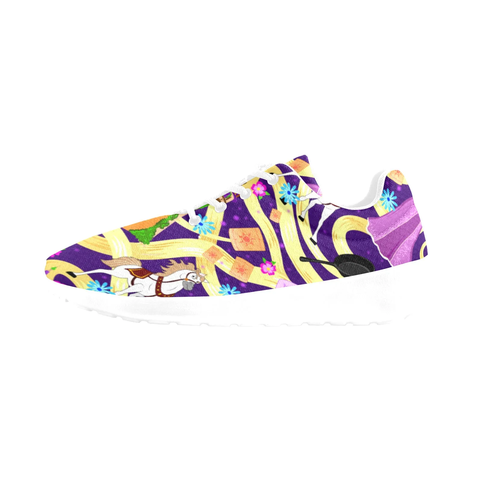 Disney Tangled Rapunzel Punzy Hair Men's Athletic Shoes