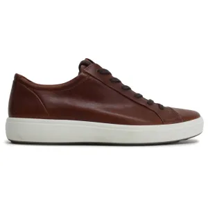 Ecco Mens Trainers Soft 7 470364 Casual Lace-Up Low-Top Sneakers Leather - UK 9-9.5