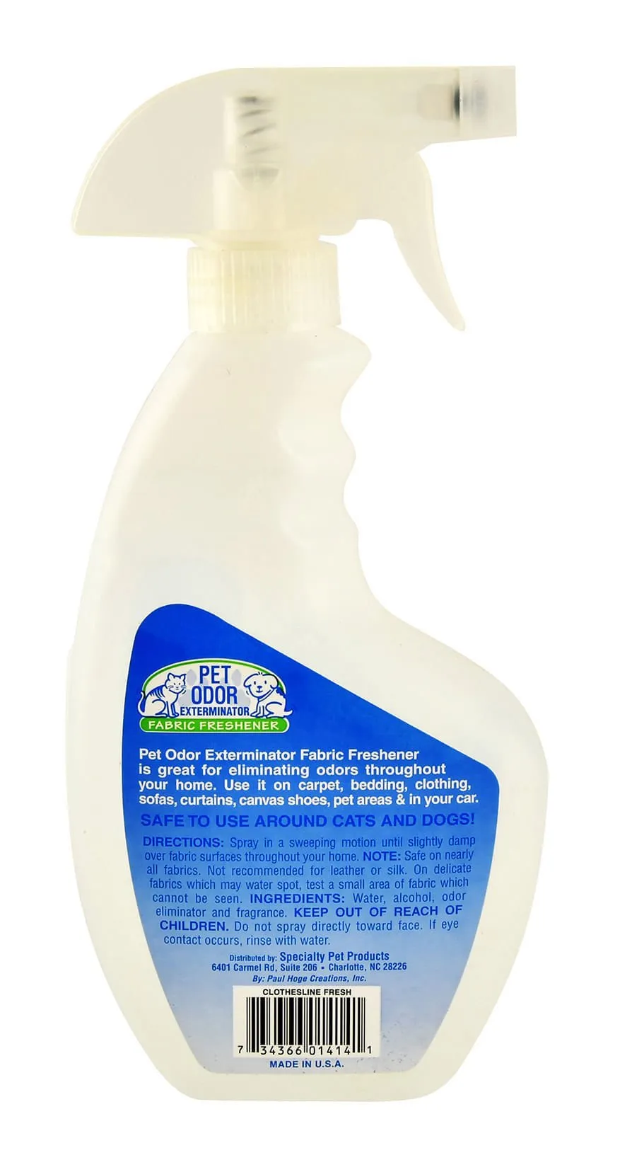 Fabric Freshener Spray, Clothesline Fresh, 15.6 oz