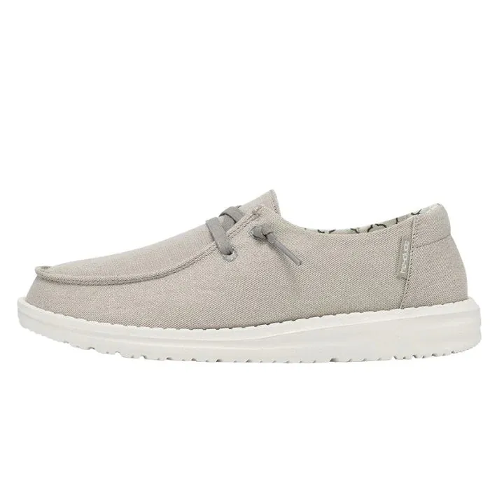 FINAL SALE ~ HEY DUDE Women's Wendy (Sparkling Pearl Grey)