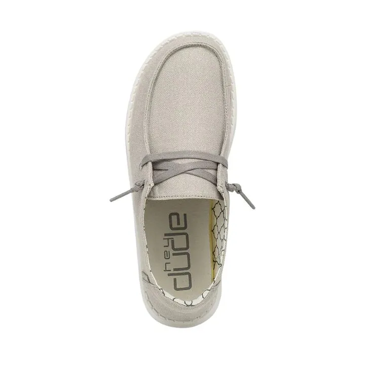 FINAL SALE ~ HEY DUDE Women's Wendy (Sparkling Pearl Grey)