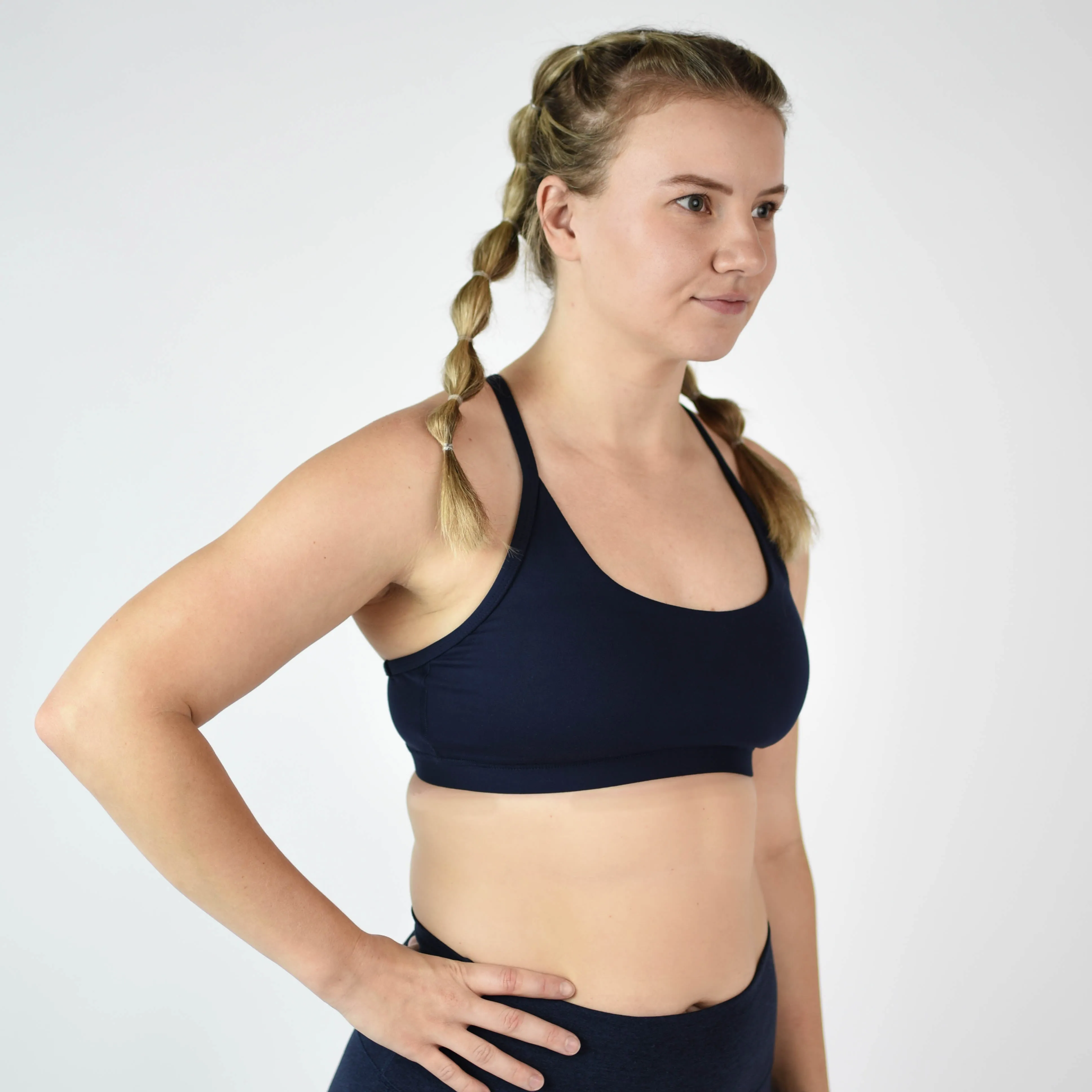 FLEO Cami Sports Bra - Classic Navy