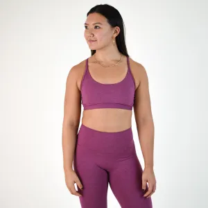 FLEO Cami Sports Bra - Heather Violet Quartz