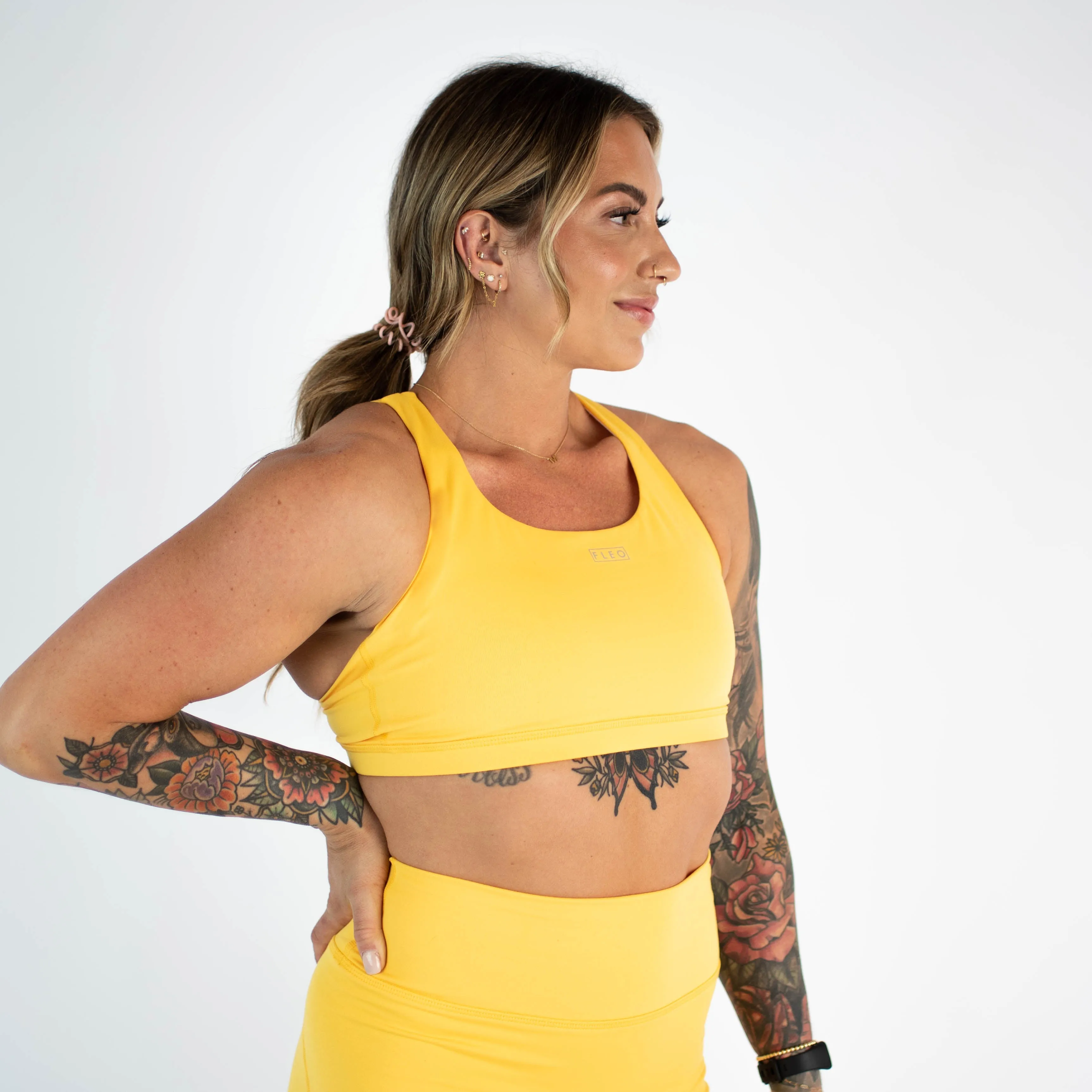 FLEO Isla Sports Bra - Daffodil