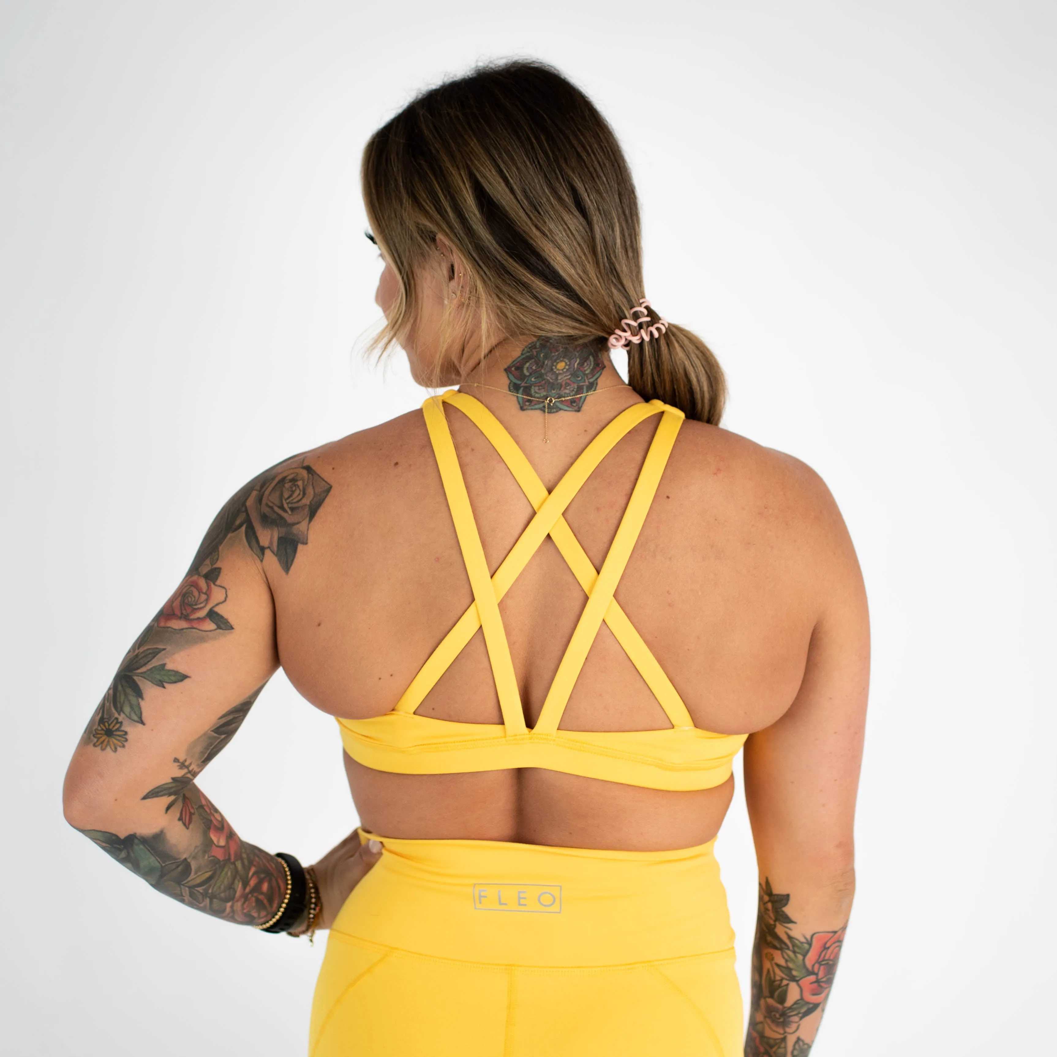 FLEO Isla Sports Bra - Daffodil