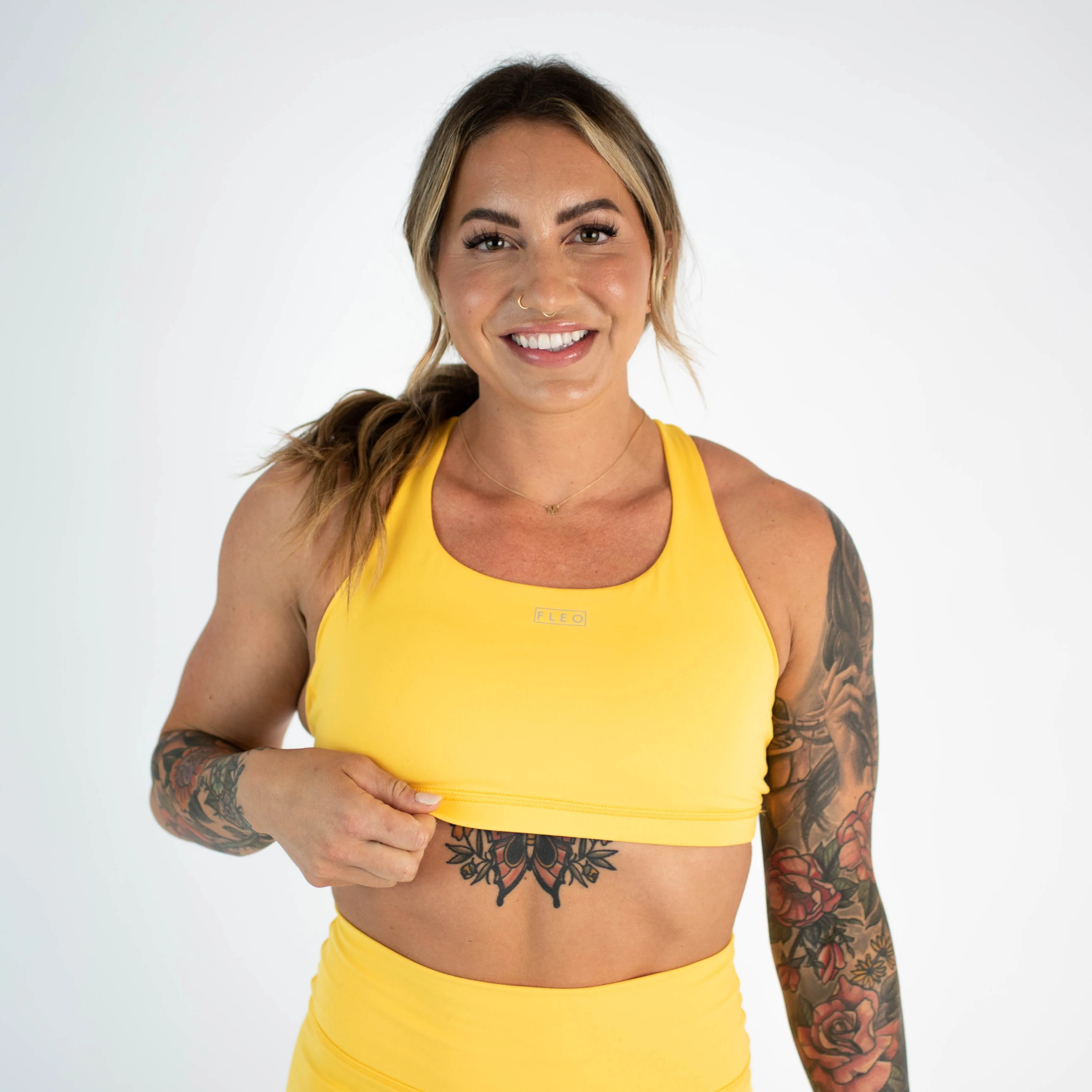 FLEO Isla Sports Bra - Daffodil