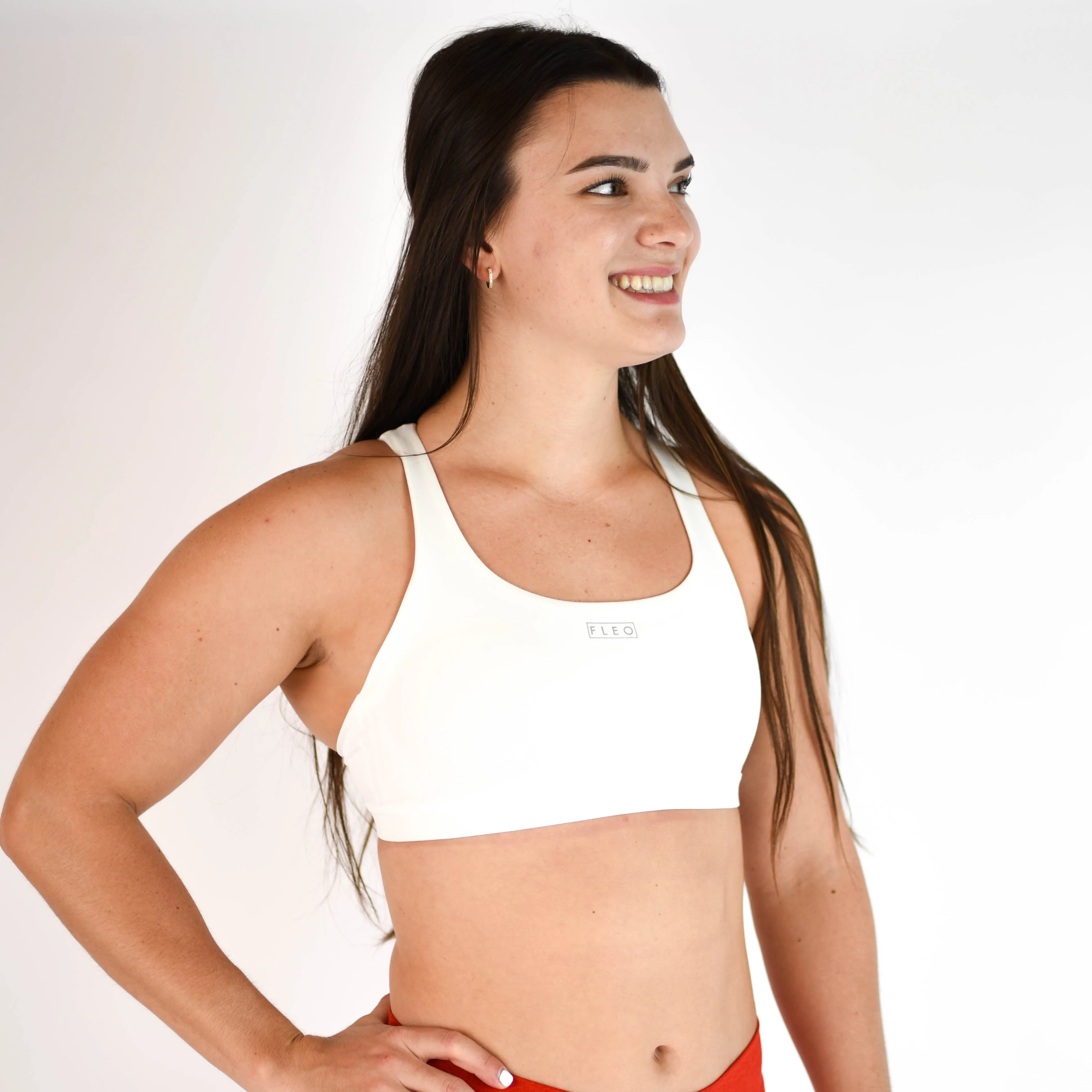 FLEO Isla Sports Bra - White