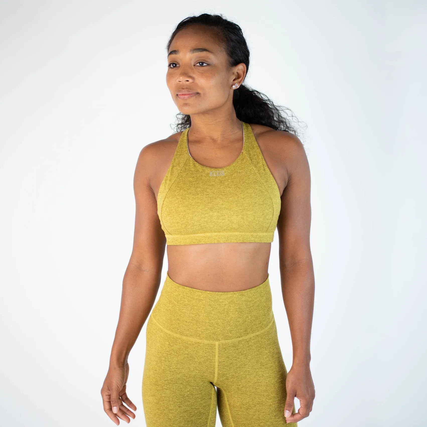 FLEO Jourdaine Sports Bra - Bronze Bamboo