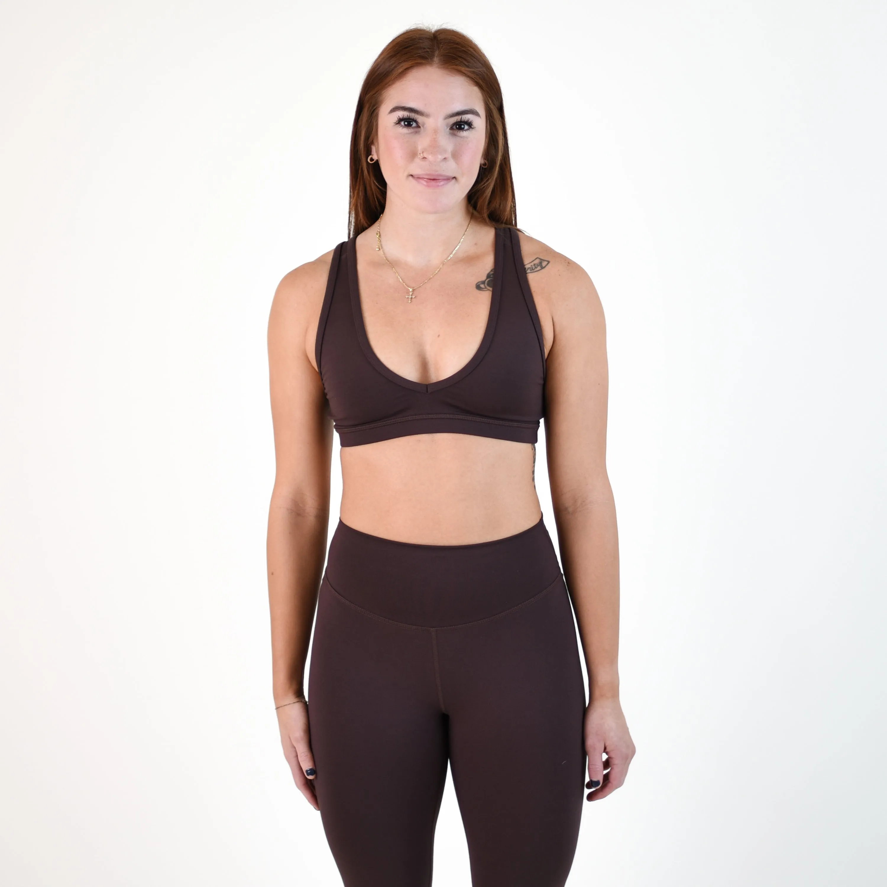 FLEO VaVaVoom Sports Bra - Chocolate