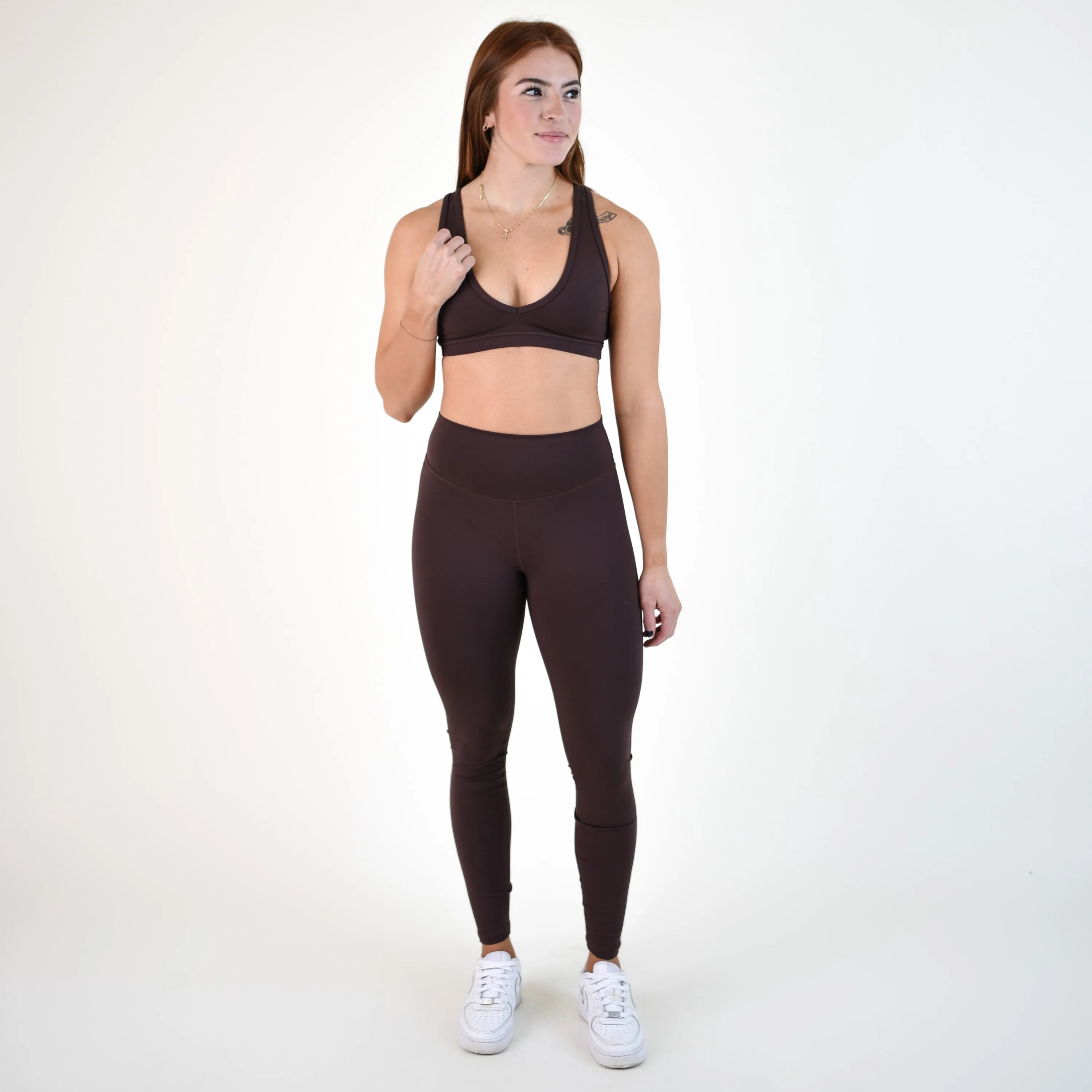 FLEO VaVaVoom Sports Bra - Chocolate