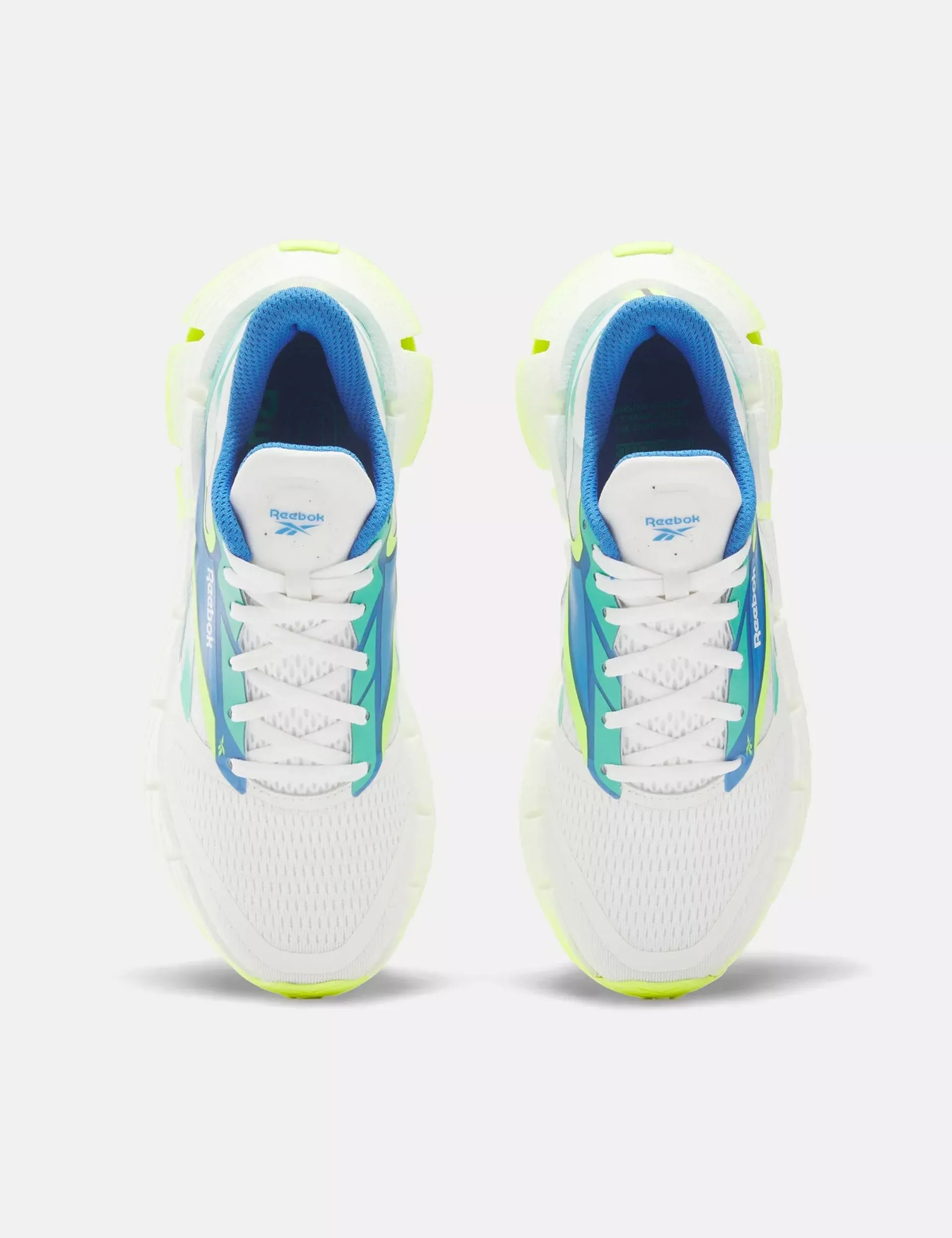 FloatZig 1 Shoes - White/Unleashed Green/Digital Lime