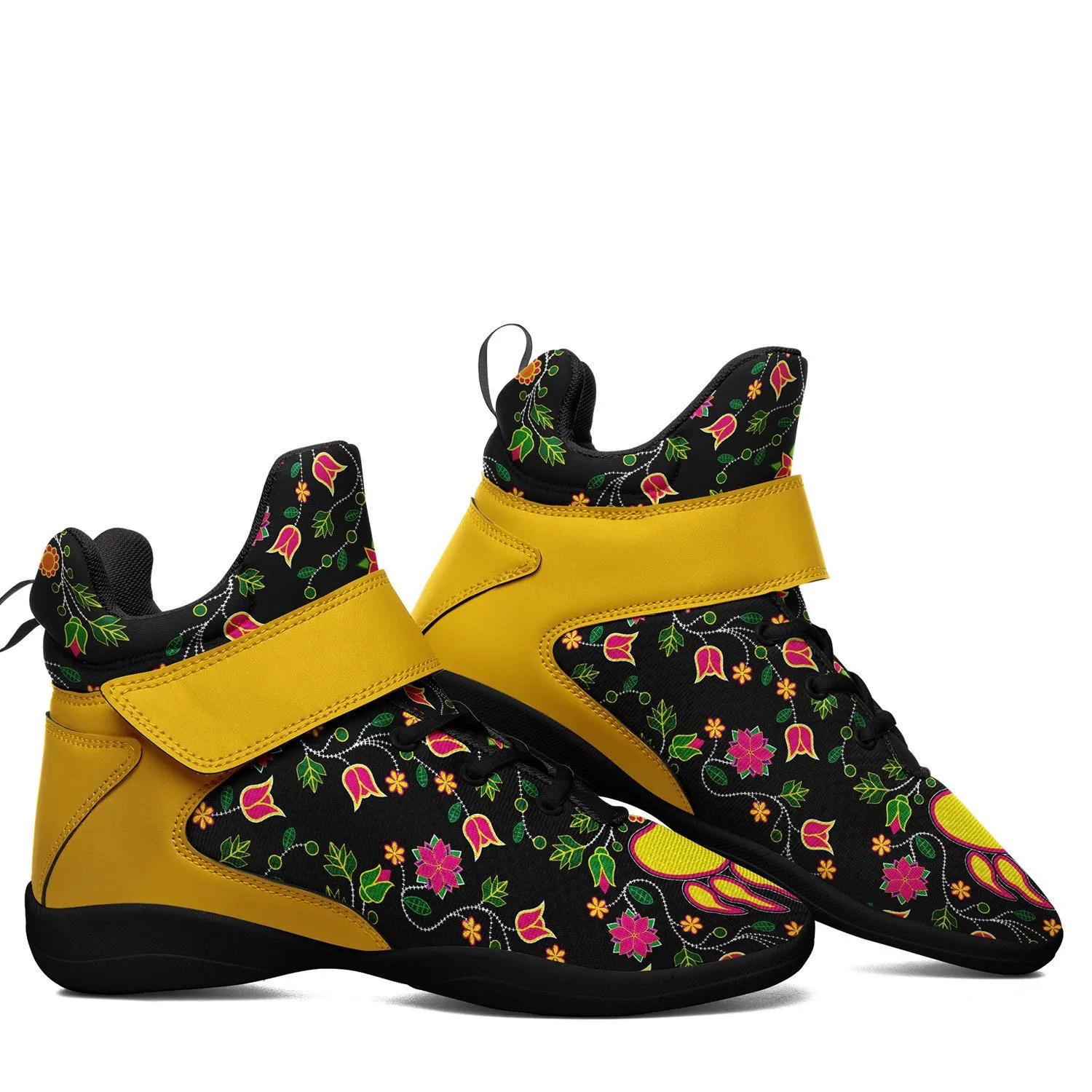 Floral Bearpaw Ipottaa Basketball / Sport High Top Shoes