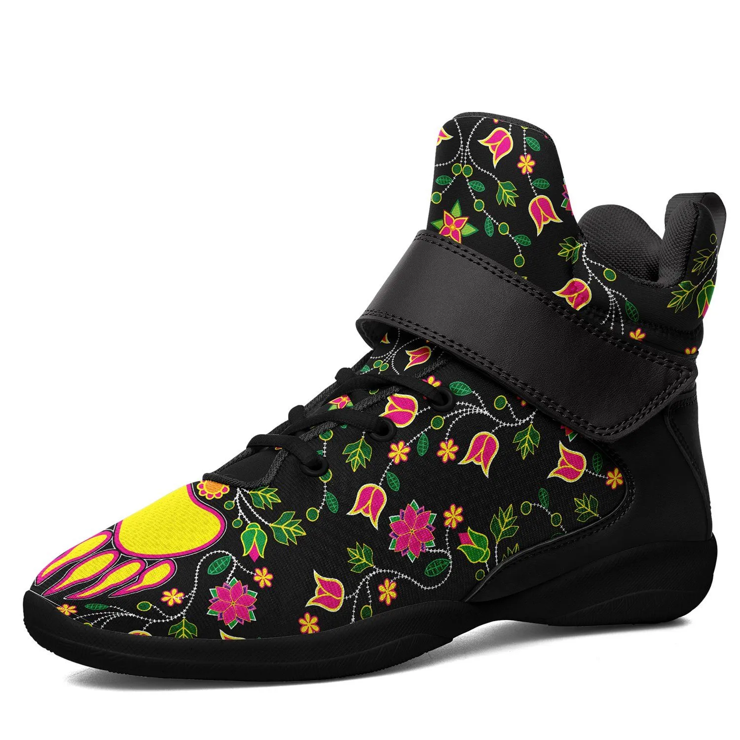 Floral Bearpaw Ipottaa Basketball / Sport High Top Shoes