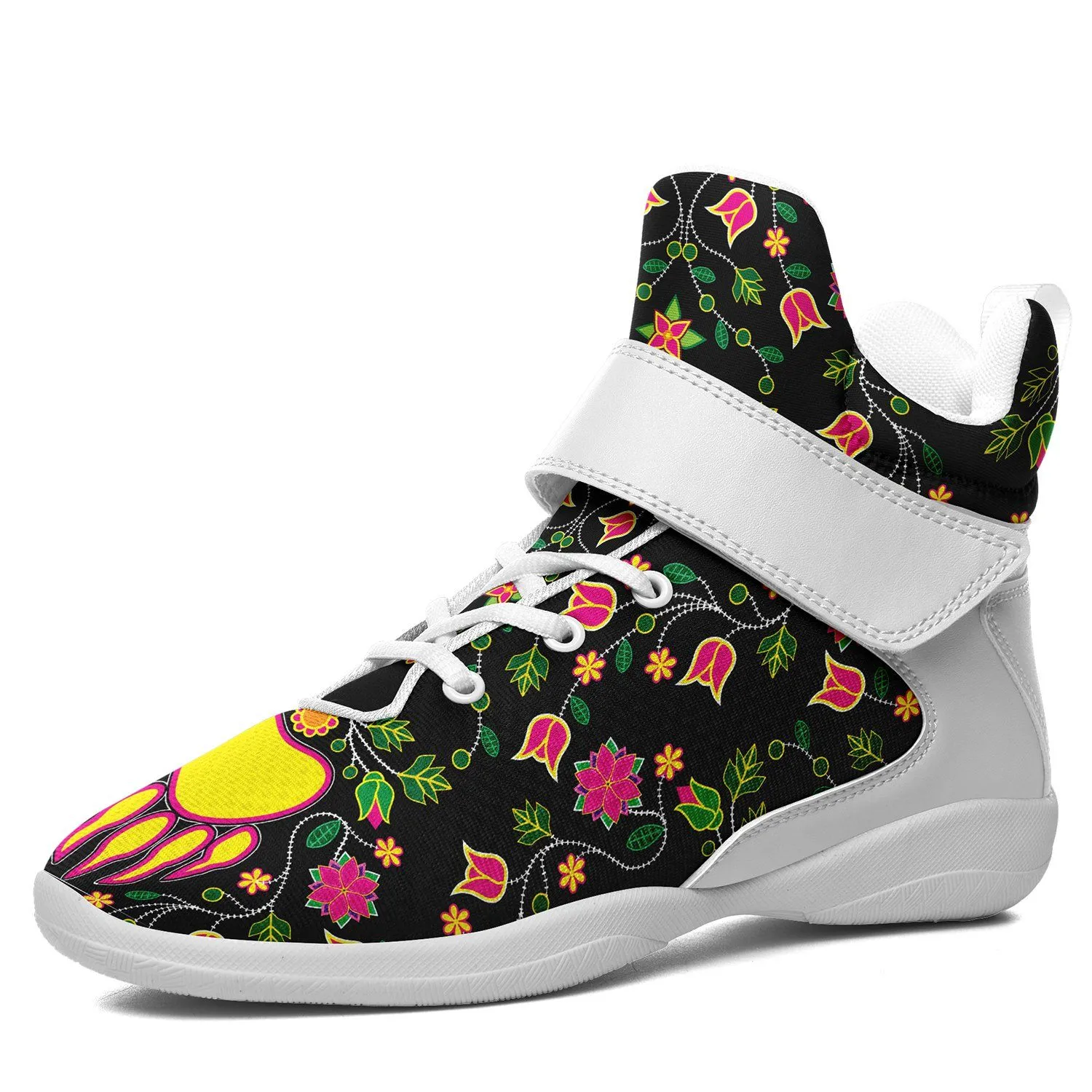 Floral Bearpaw Ipottaa Basketball / Sport High Top Shoes