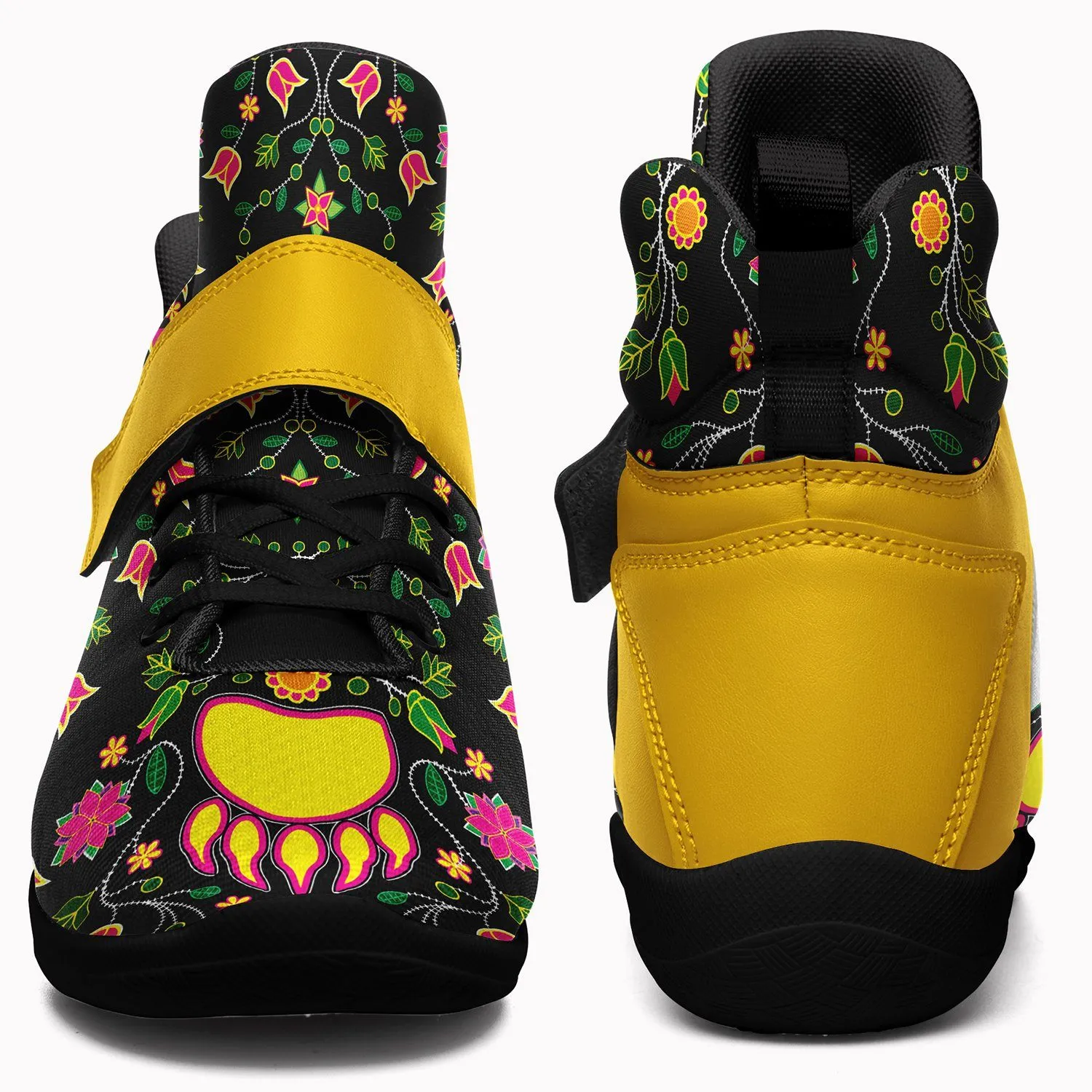 Floral Bearpaw Ipottaa Basketball / Sport High Top Shoes