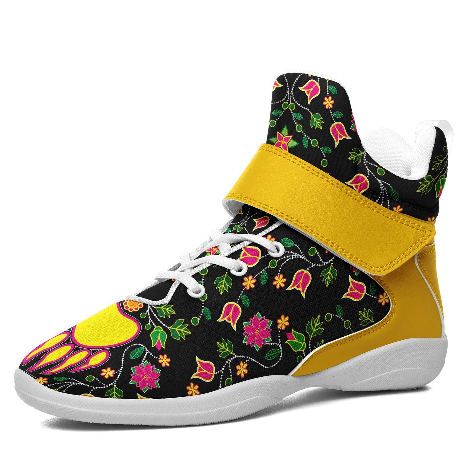 Floral Bearpaw Ipottaa Basketball / Sport High Top Shoes