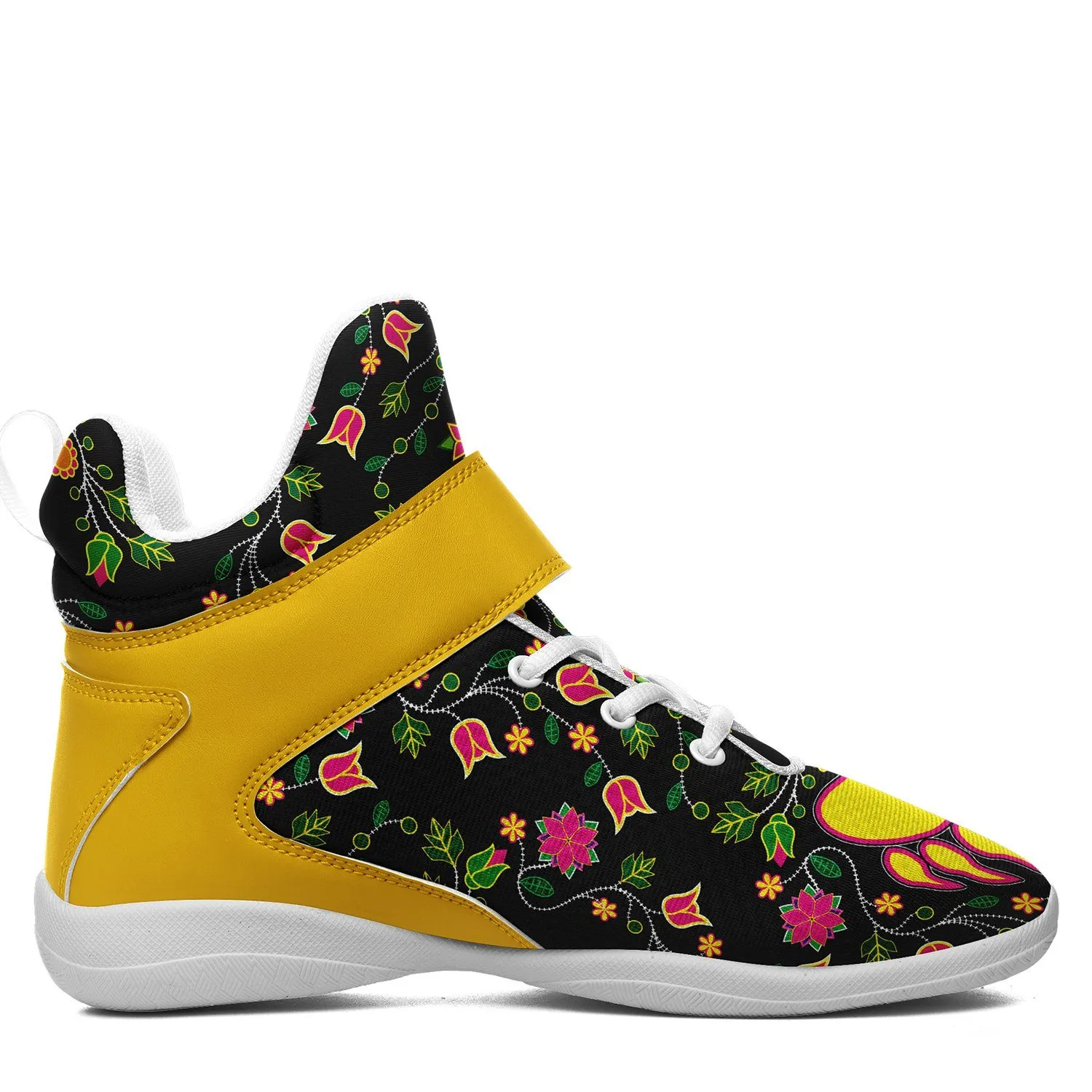 Floral Bearpaw Ipottaa Basketball / Sport High Top Shoes