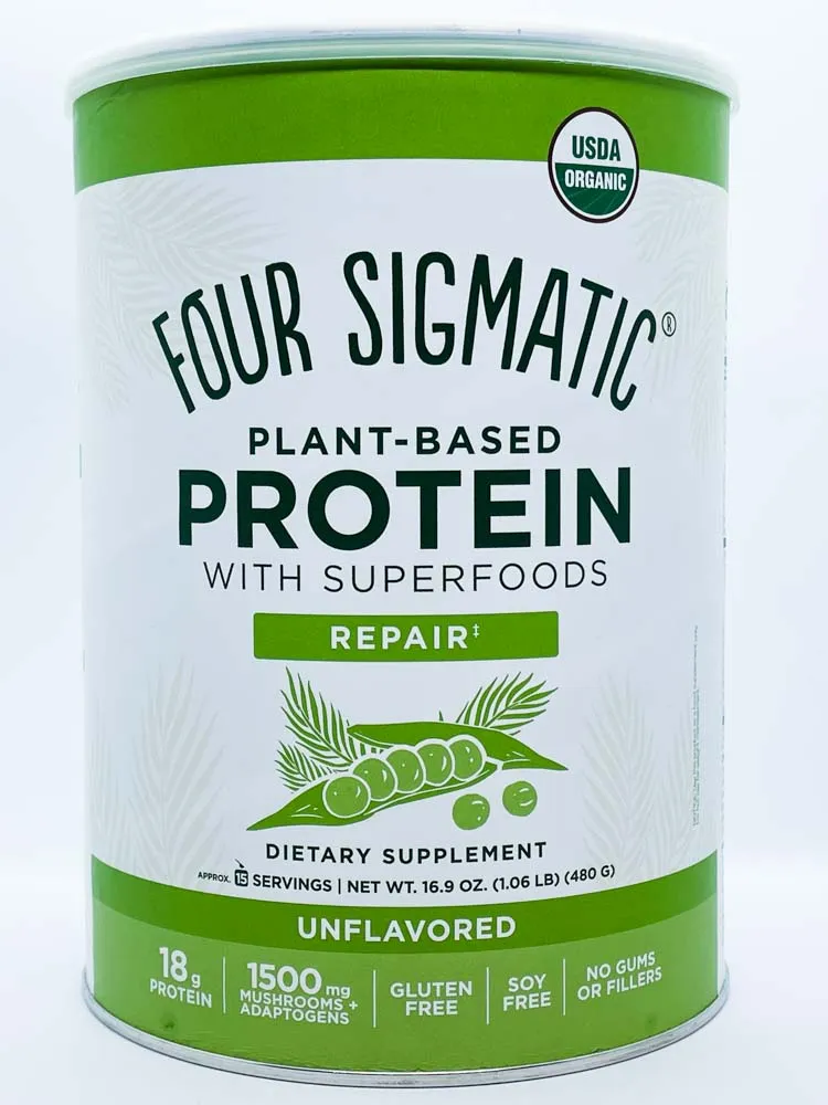 Four Sigmatic Plant-Based Protein - Unflavored (480g)