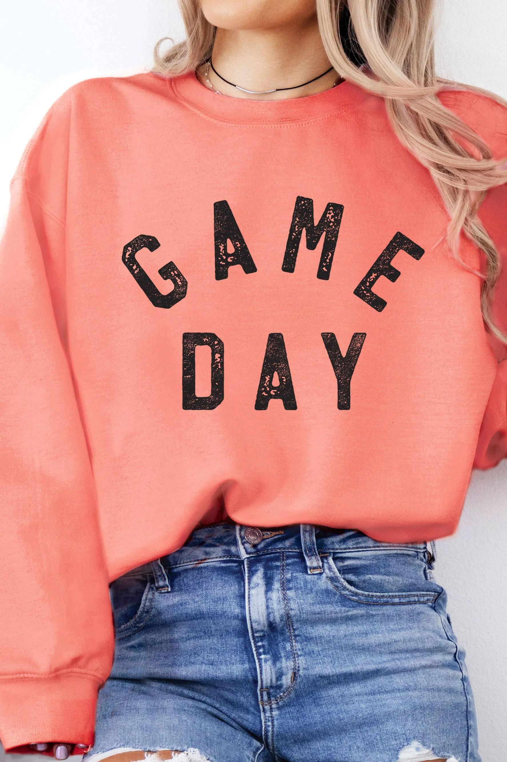 GAME DAY GRAPHIC BRUSHED SWEATSHIRTS