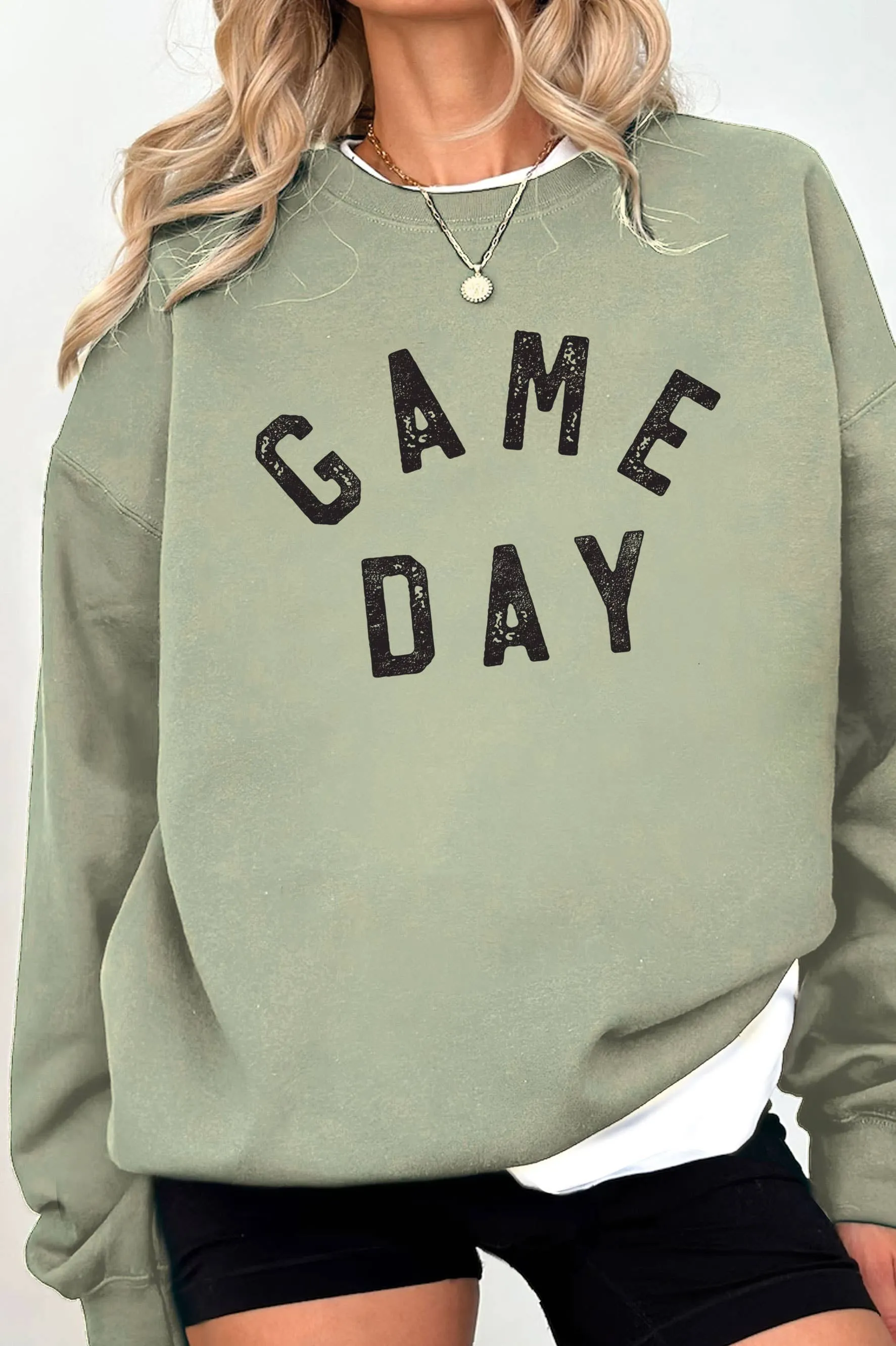 GAME DAY GRAPHIC BRUSHED SWEATSHIRTS