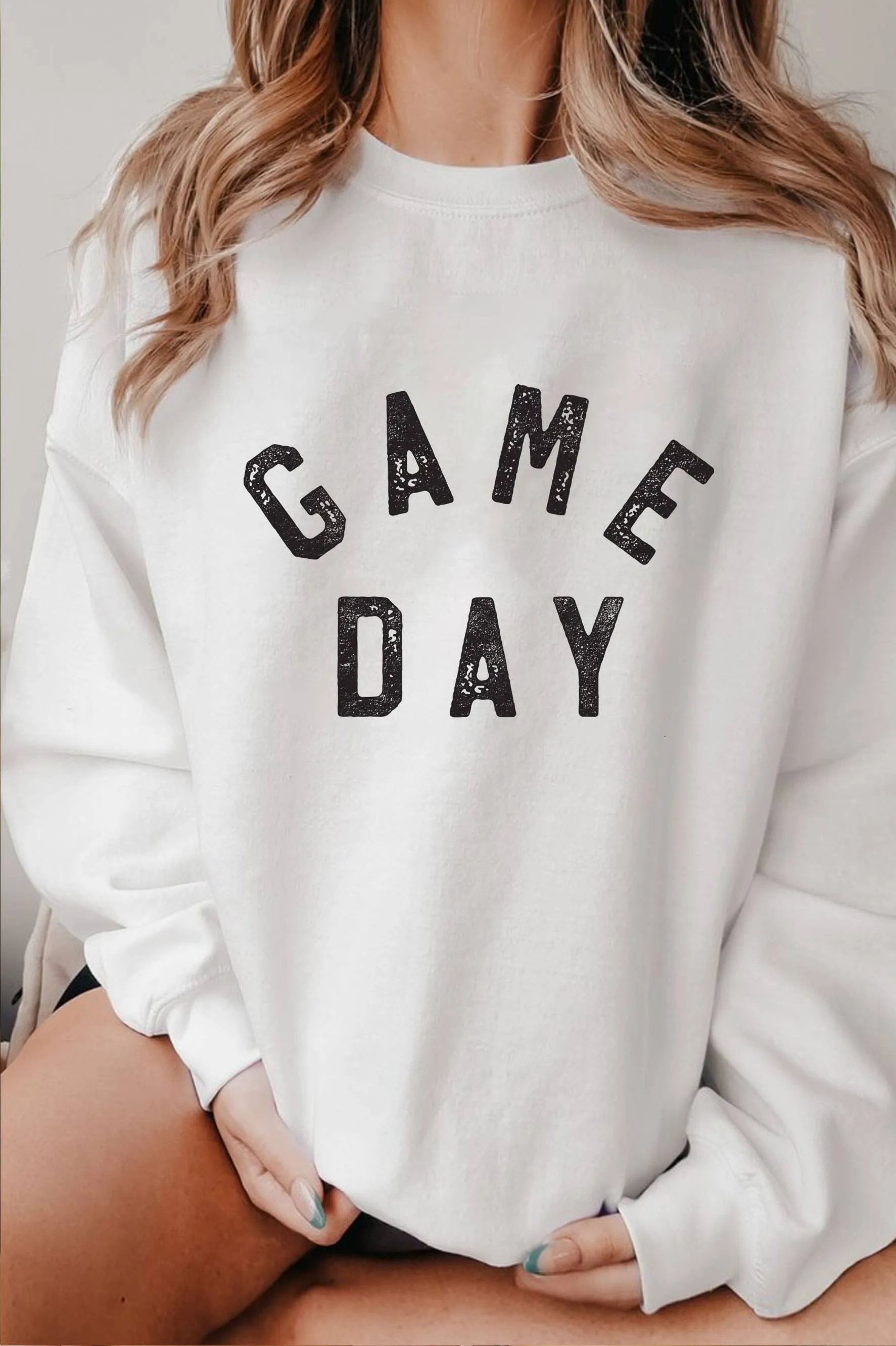 GAME DAY GRAPHIC BRUSHED SWEATSHIRTS