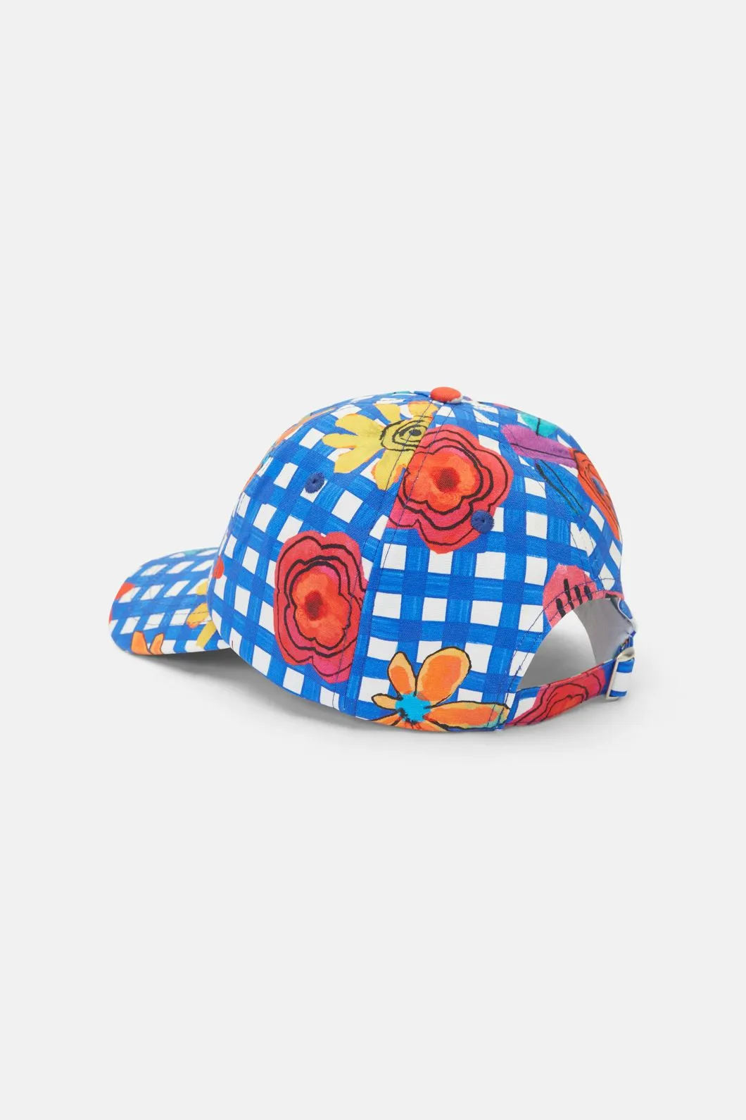 Gingham Petal Parade Cap