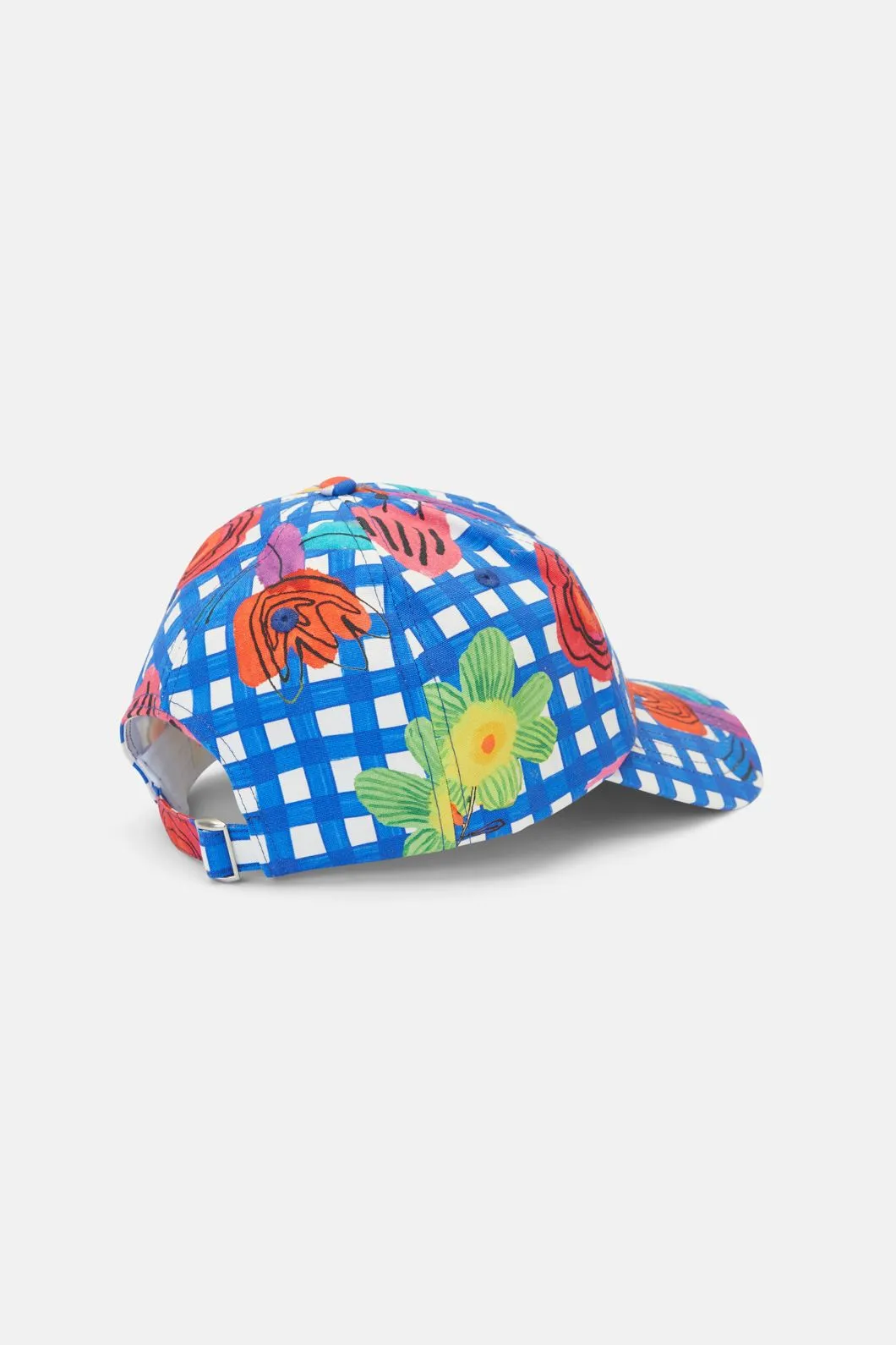 Gingham Petal Parade Cap