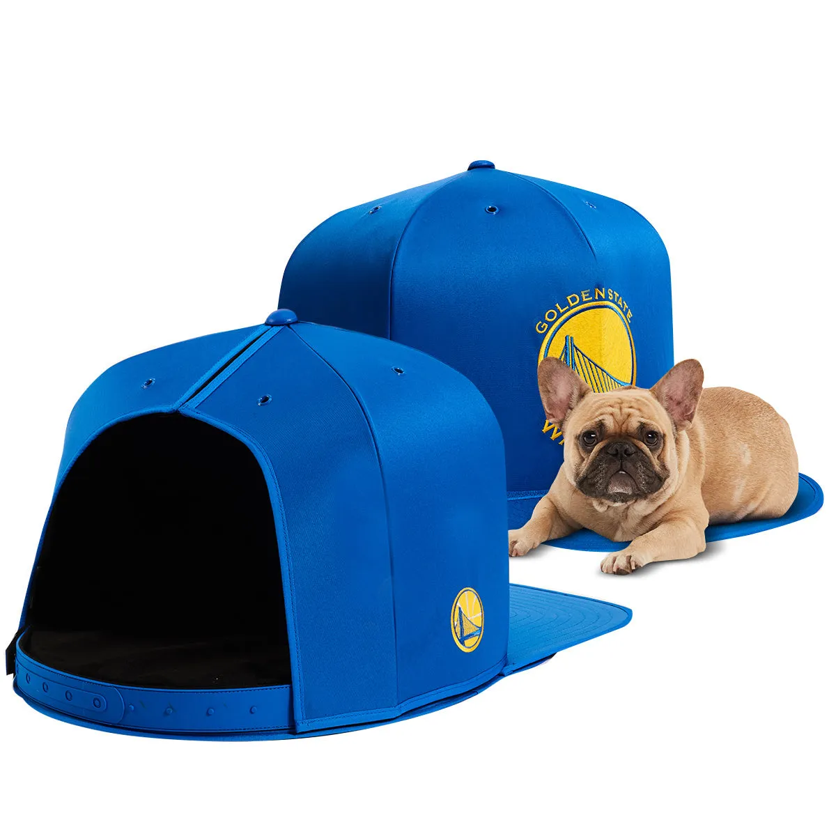 GOLDEN STATE WARRIORS NAP CAP PREMIUM DOG BED