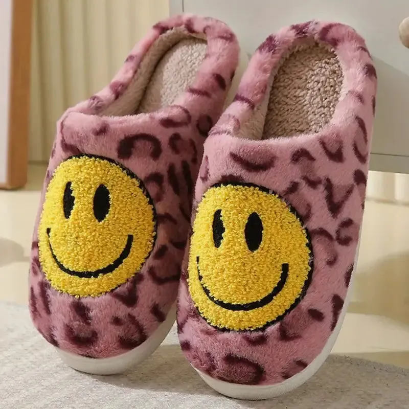 Graphic Plush Slippers