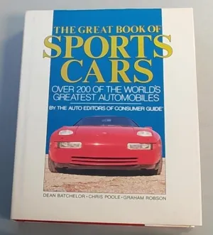 Great Book Of Sports Cars USEDVG USED