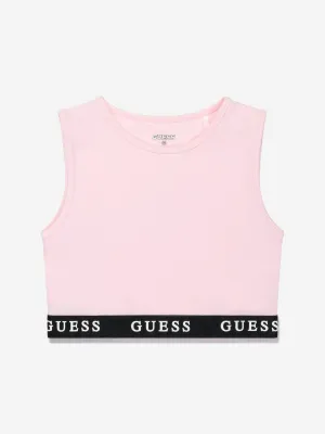 Guess Girls Logo Sports Top