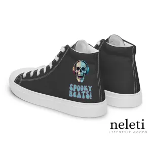 Halloween Shoes: High Top Canvas Shoes for Women