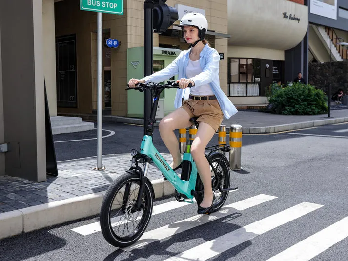 Himiway B3 Foldable Electric Commuter Bike | 500W Motor | 48V 15Ah