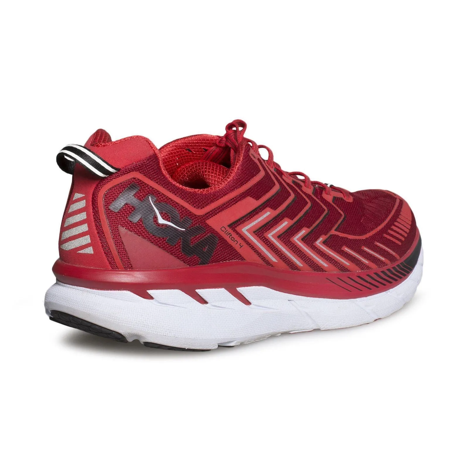 HOKA Clifton 4 Haute Red / High Risk Red Shoes - Men's