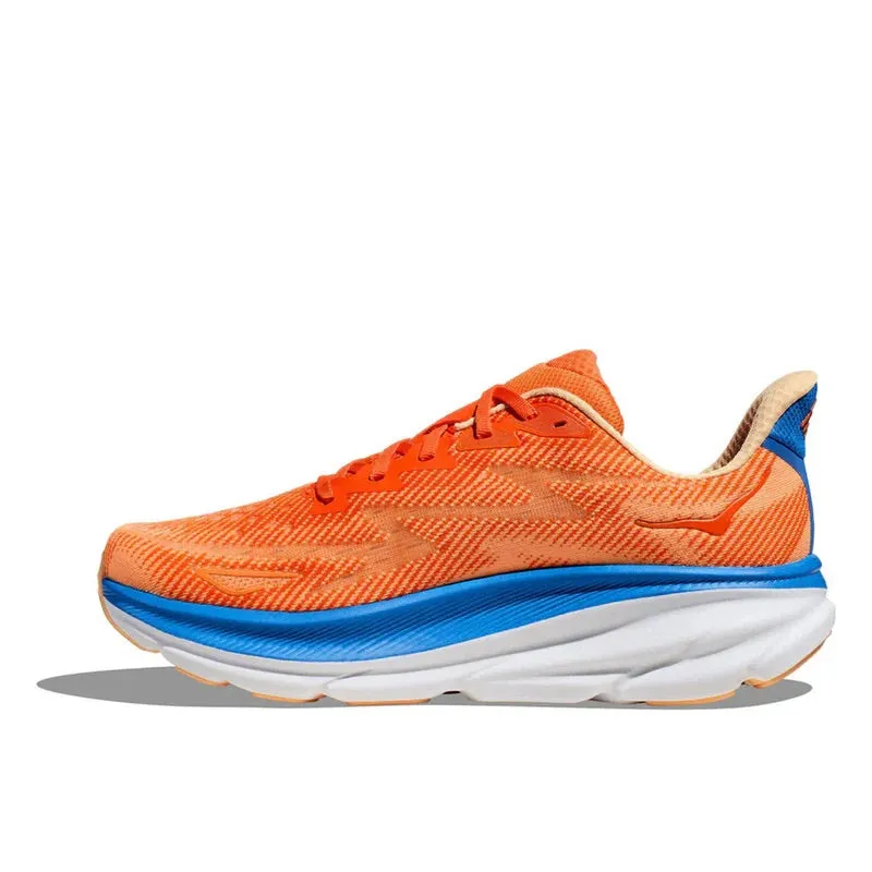 Hoka Clifton 9 Men's Sneaker | Vibrant Orange Impala