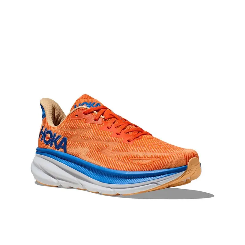 Hoka Clifton 9 Men's Sneaker | Vibrant Orange Impala