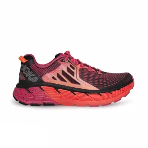 Hoka Gaviota Paradise Pink / Neon Coral Running Shoes