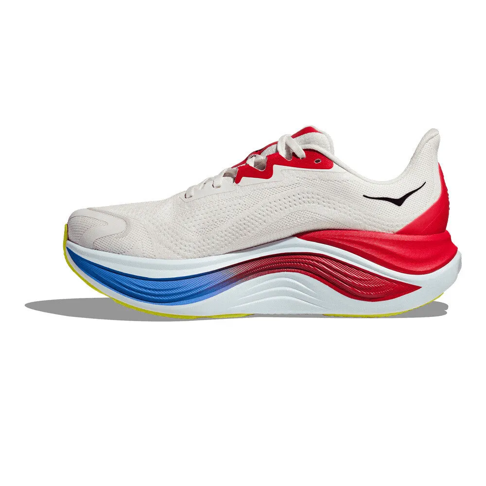 Hoka Men's Skyward X Running Shoes Blanc De Blanc / Virtual Blue