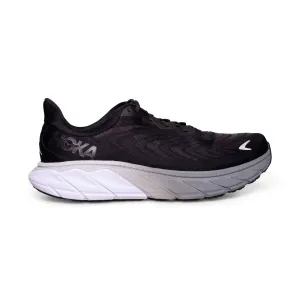 Hoka One One Arahi 6 Black / White Running Shoes - Men's