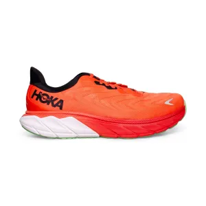 Hoka One One Arahi 6 Flame / Black Running Shoes - Men's