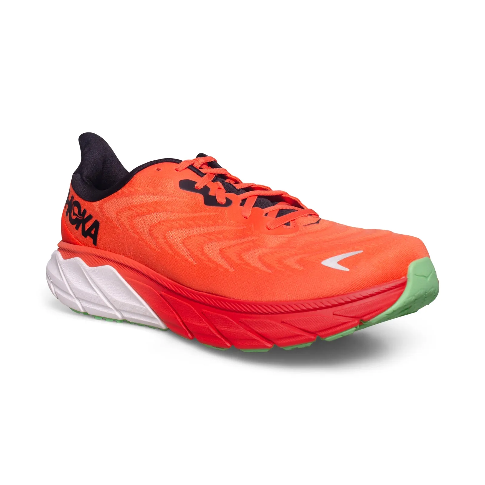 Hoka One One Arahi 6 Flame / Black Running Shoes - Men's