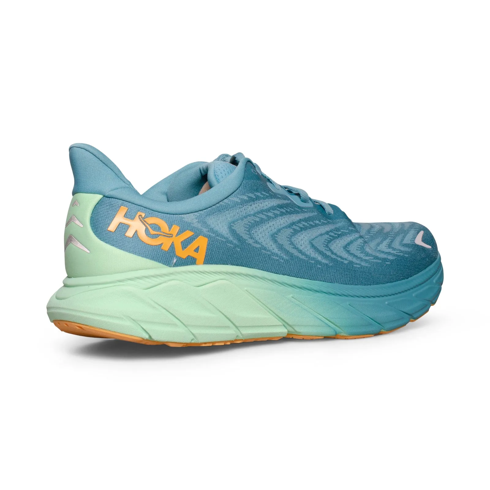 Hoka One One Arahi 6 Ocean Mist / Lime Glow Running Shoes - Men's